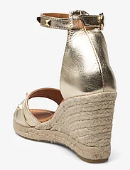 Billi Bi - A4441 - espadrillos med klack - gold nappa - 2