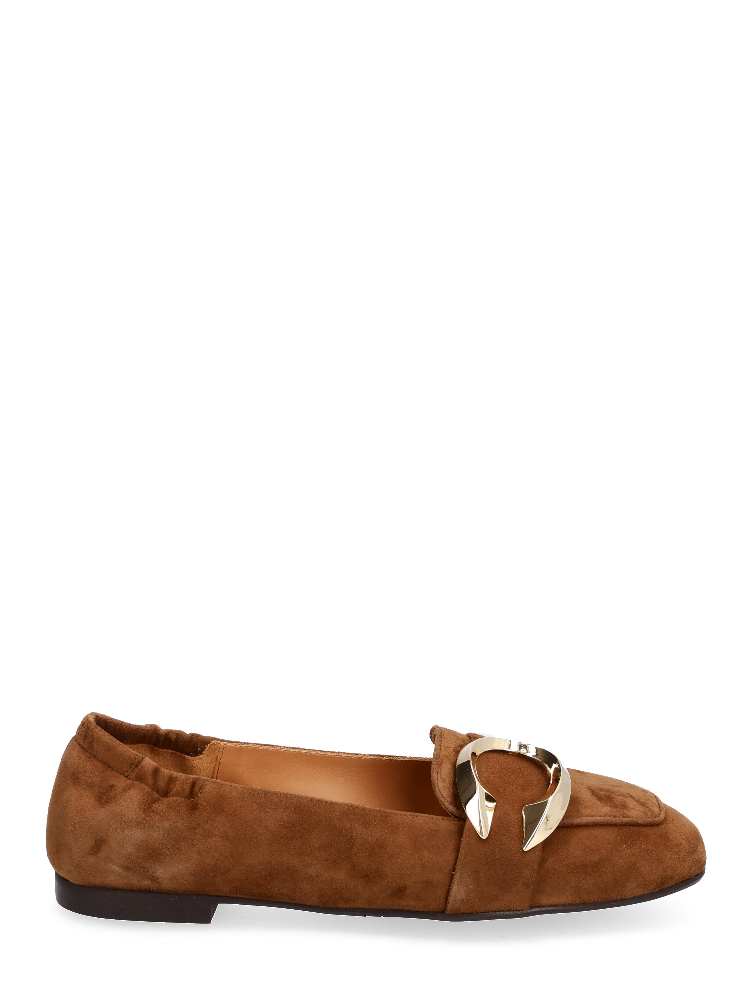 Billi Bi - Ballerina - dark cognac  suede - 1