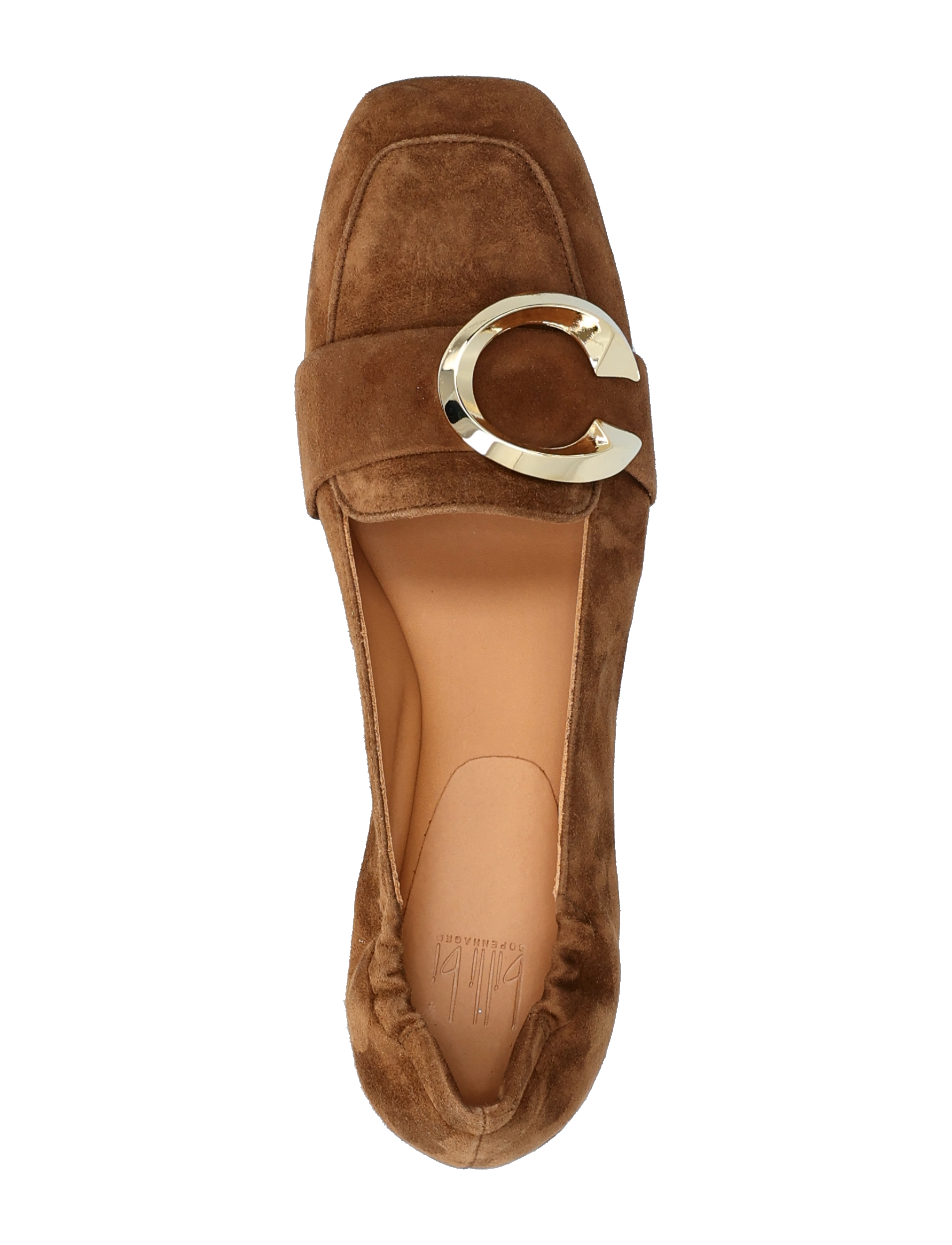 Billi Bi - Ballerina - dark cognac  suede - 3