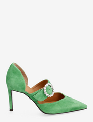Billi Bi - A4613 - party wear at outlet prices - grass green suede - 1