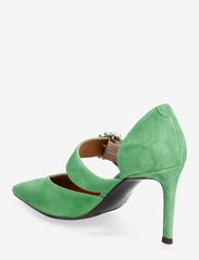 Billi Bi - A4613 - party wear at outlet prices - grass green suede - 2