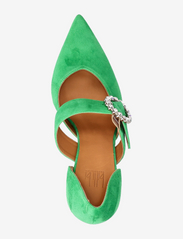 Billi Bi - A4613 - party wear at outlet prices - grass green suede - 3