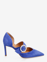 Billi Bi - A4613 - odzież imprezowa w cenach outletowych - royal blue suede - 1