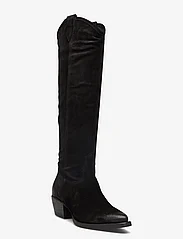 Billi Bi - Long Boots - cowboy boots - black babysilk suede 500 - 0