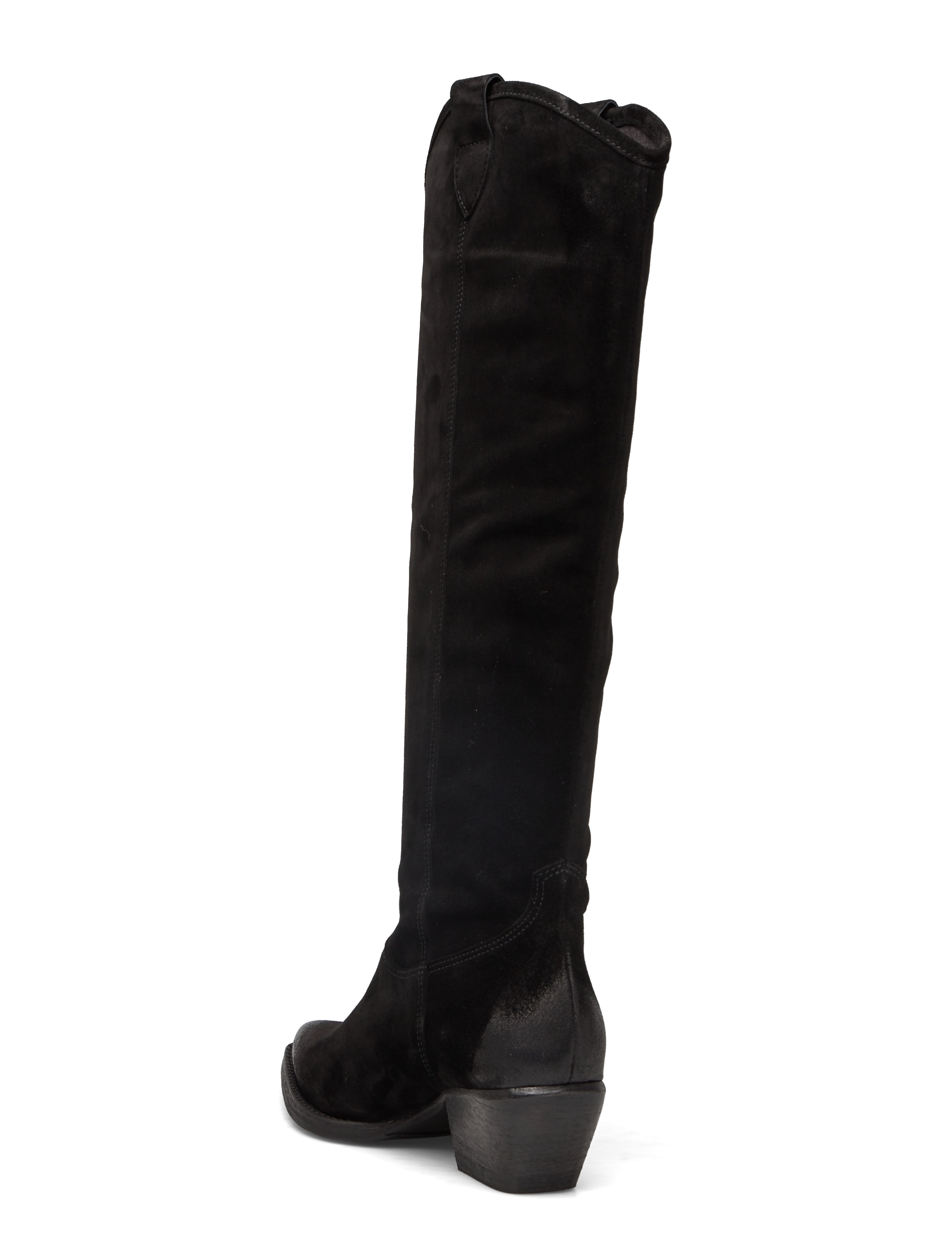 Billi Bi - Long Boots - black babysilk suede 500 - 2