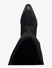 Billi Bi - Long Boots - cowboystøvler - black babysilk suede 500 - 3