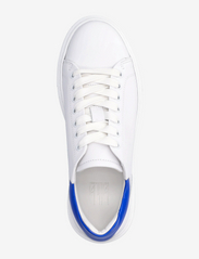 Billi Bi - A4752 - låga sneakers - white/blue calf - 3