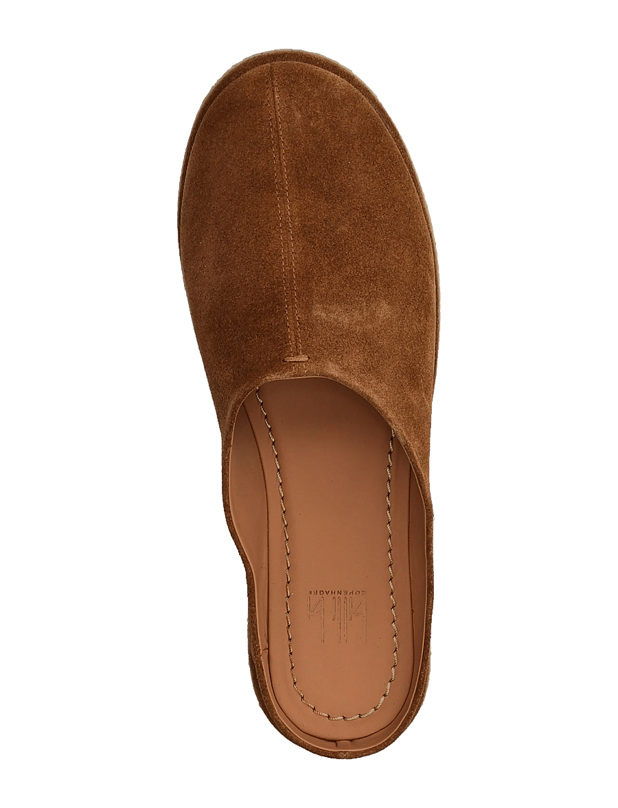 Billi Bi - Mule - platte muiltjes - tabac babysilk suede - 4