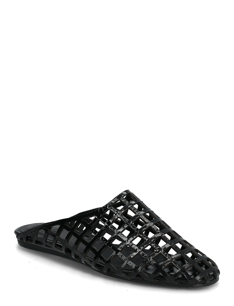Billi Bi - Sandals - flache sandalen - black naplack - 0
