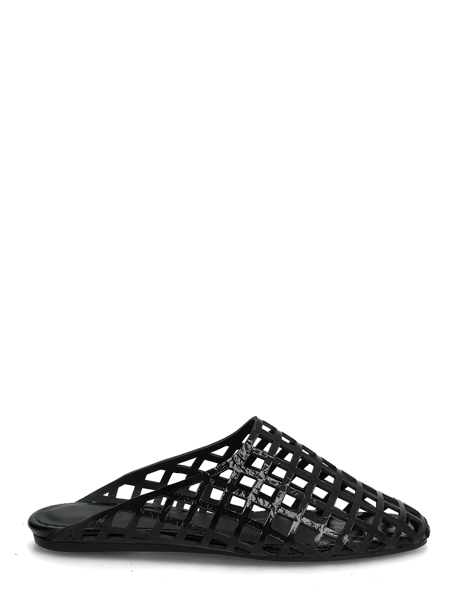Billi Bi - Sandals - flache sandalen - black naplack - 1