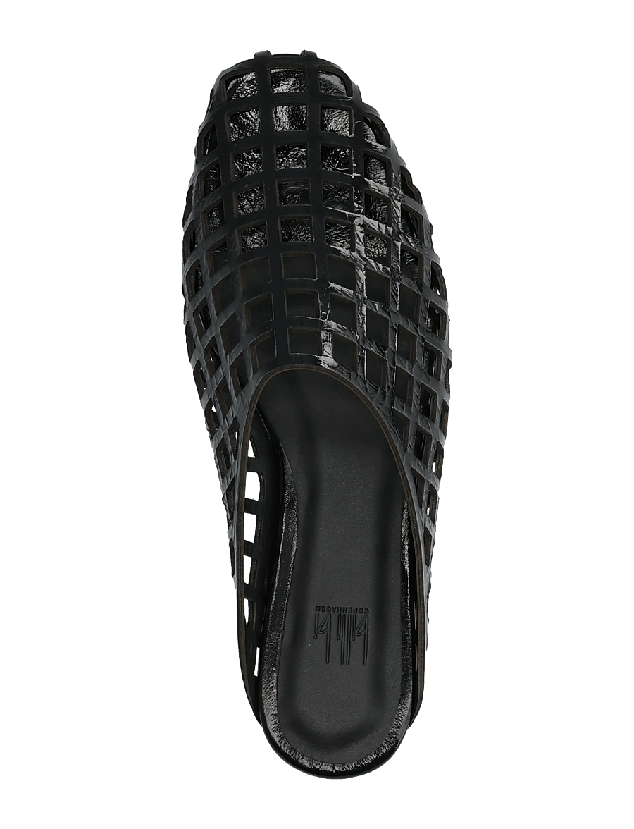 Billi Bi - Sandals - flache sandalen - black naplack - 3