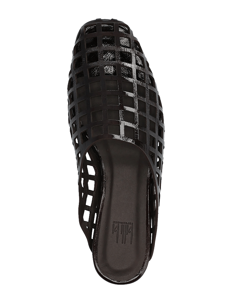 Billi Bi - Sandals - platta sandaler - mogano naplack - 4