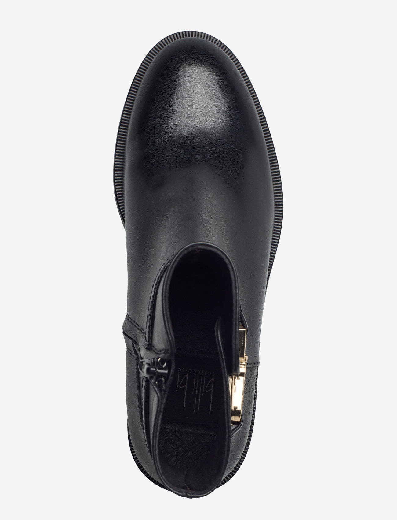 Billi Bi - Boots - black calf/gold - 3