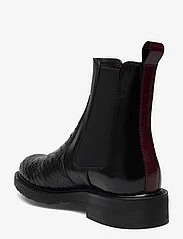 Billi Bi - Boots - chelsea stila zābaki - black polo/bordo polido - 2