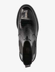 Billi Bi - Boots - flache stiefeletten - black polido/croco - 3