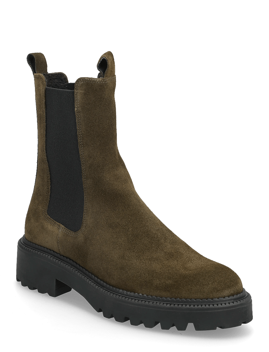 Billi Bi - Boots - chelsea boots - oliva babysilk suede - 0