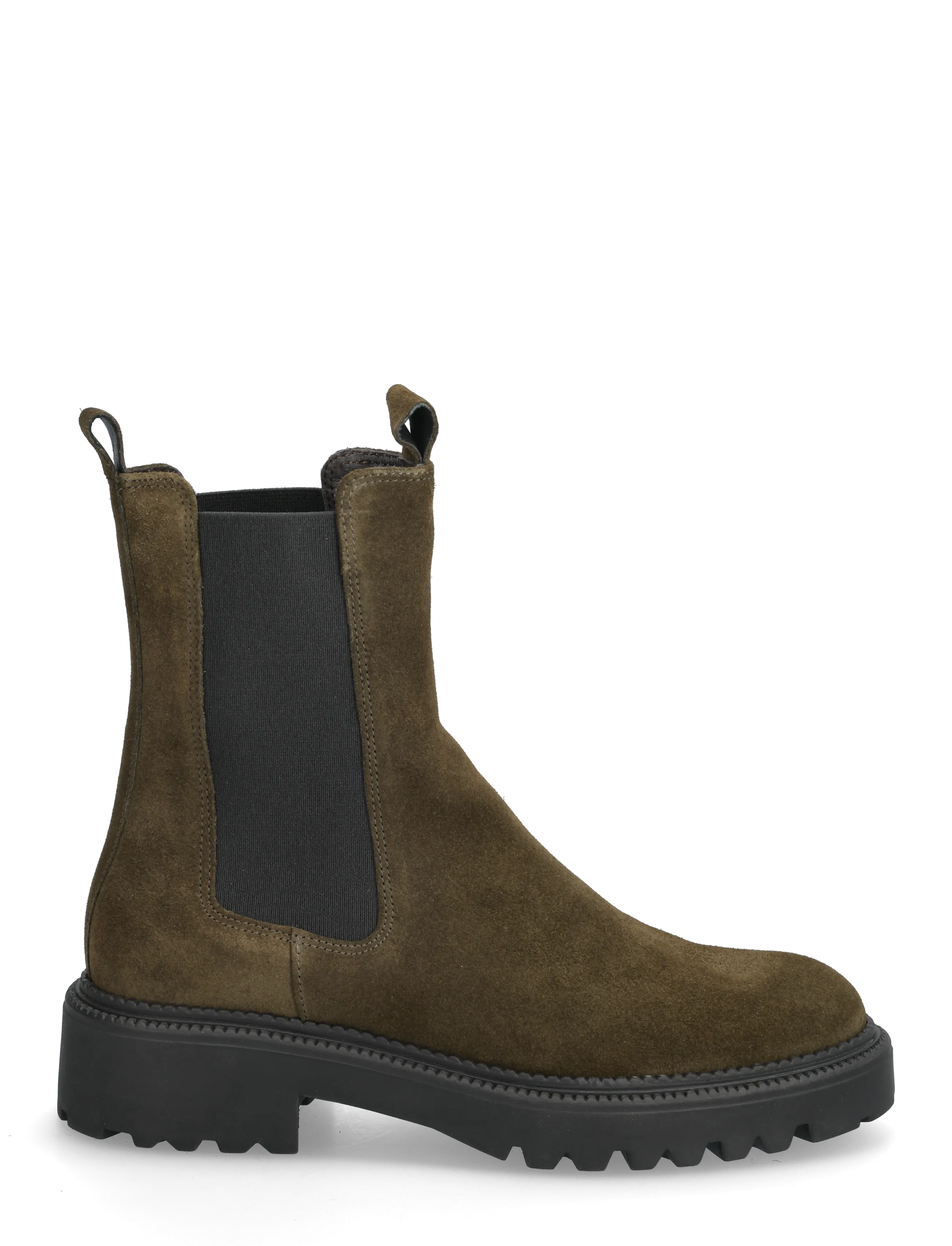 Billi Bi - Boots - kvinder - oliva babysilk suede - 1