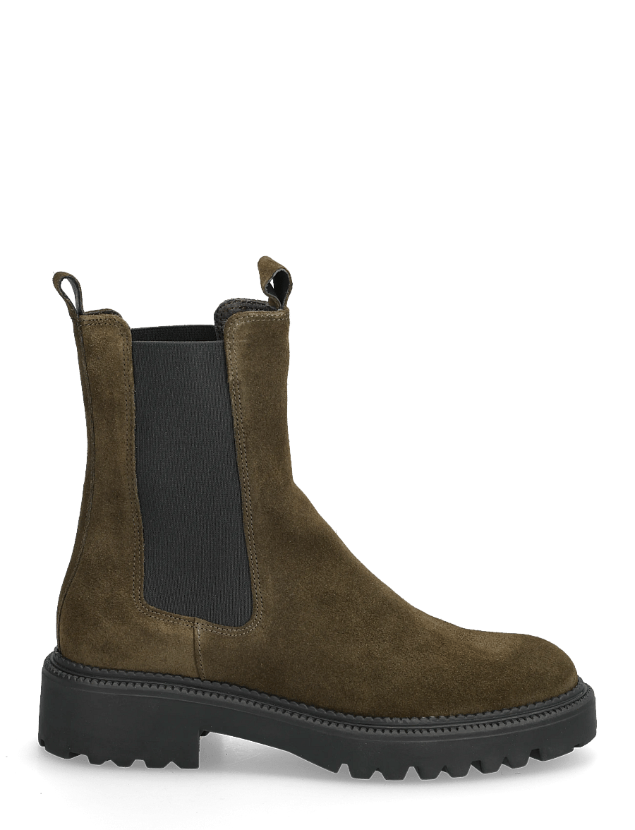 Billi Bi - Boots - chelsea boots - oliva babysilk suede - 1