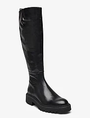 Billi Bi - Boots - pitkävartiset saappaat - black calf - 0
