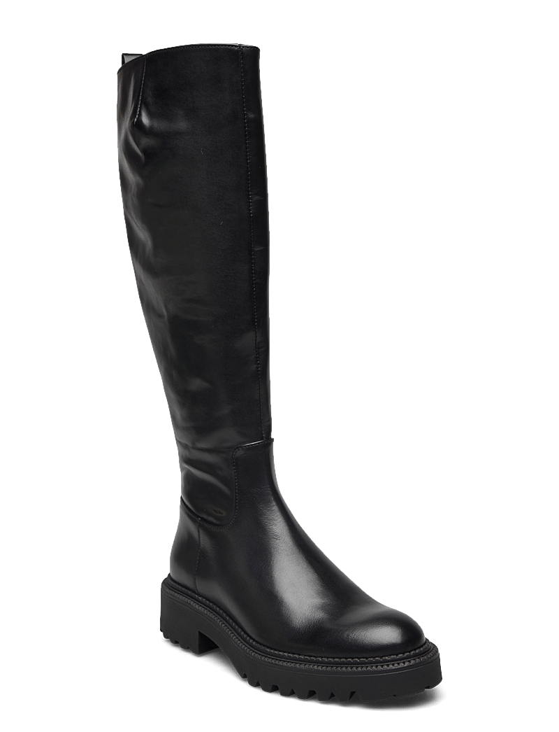 Billi Bi - Boots - knähöga stövlar - black calf - 0