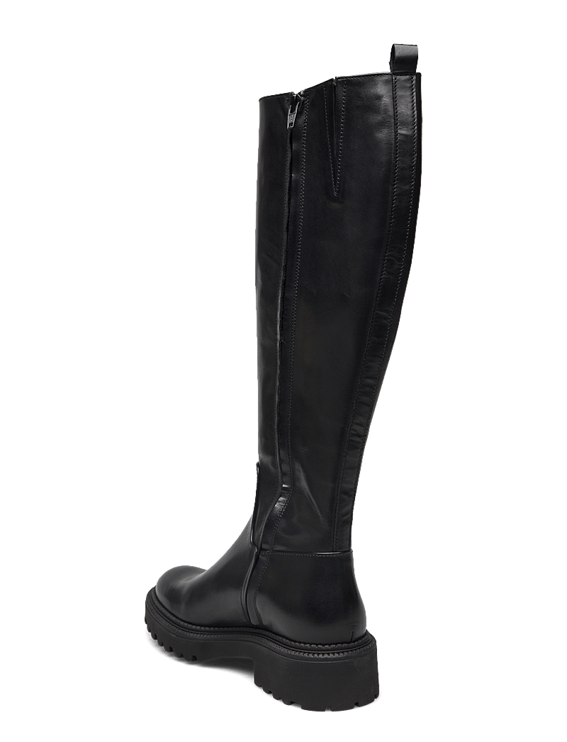Billi Bi - Boots - knähöga stövlar - black calf - 2