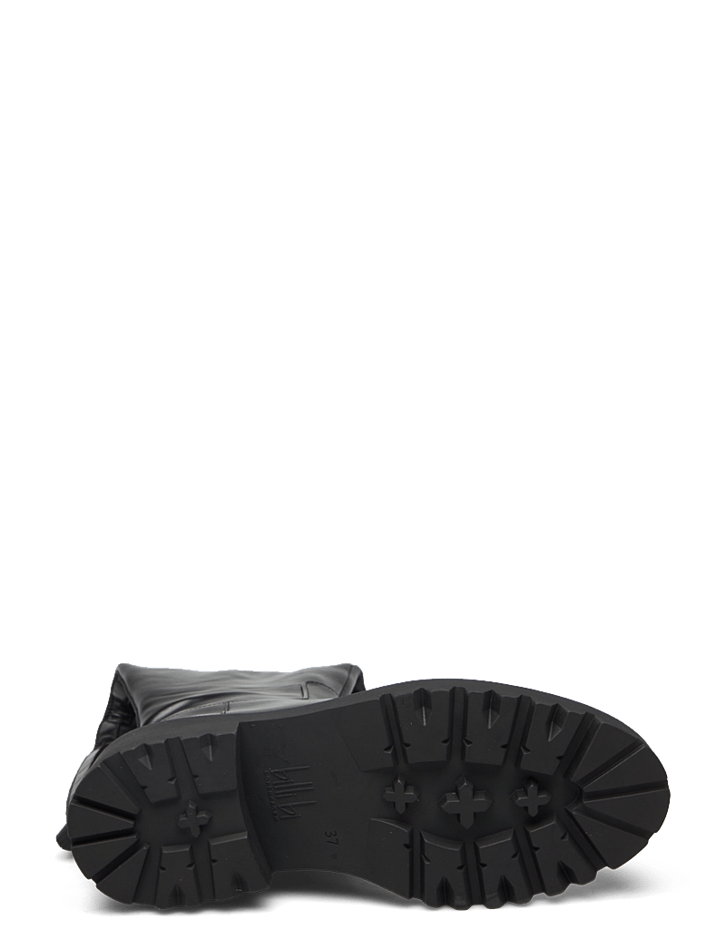 Billi Bi - Boots - knähöga stövlar - black calf - 4