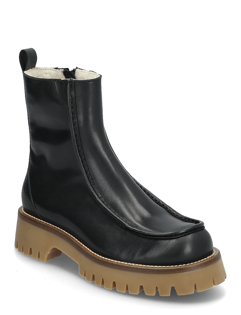 Billi Bi - Boots - stövletter - black calf - 0