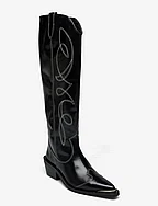 Long Boots - BLACK CALF