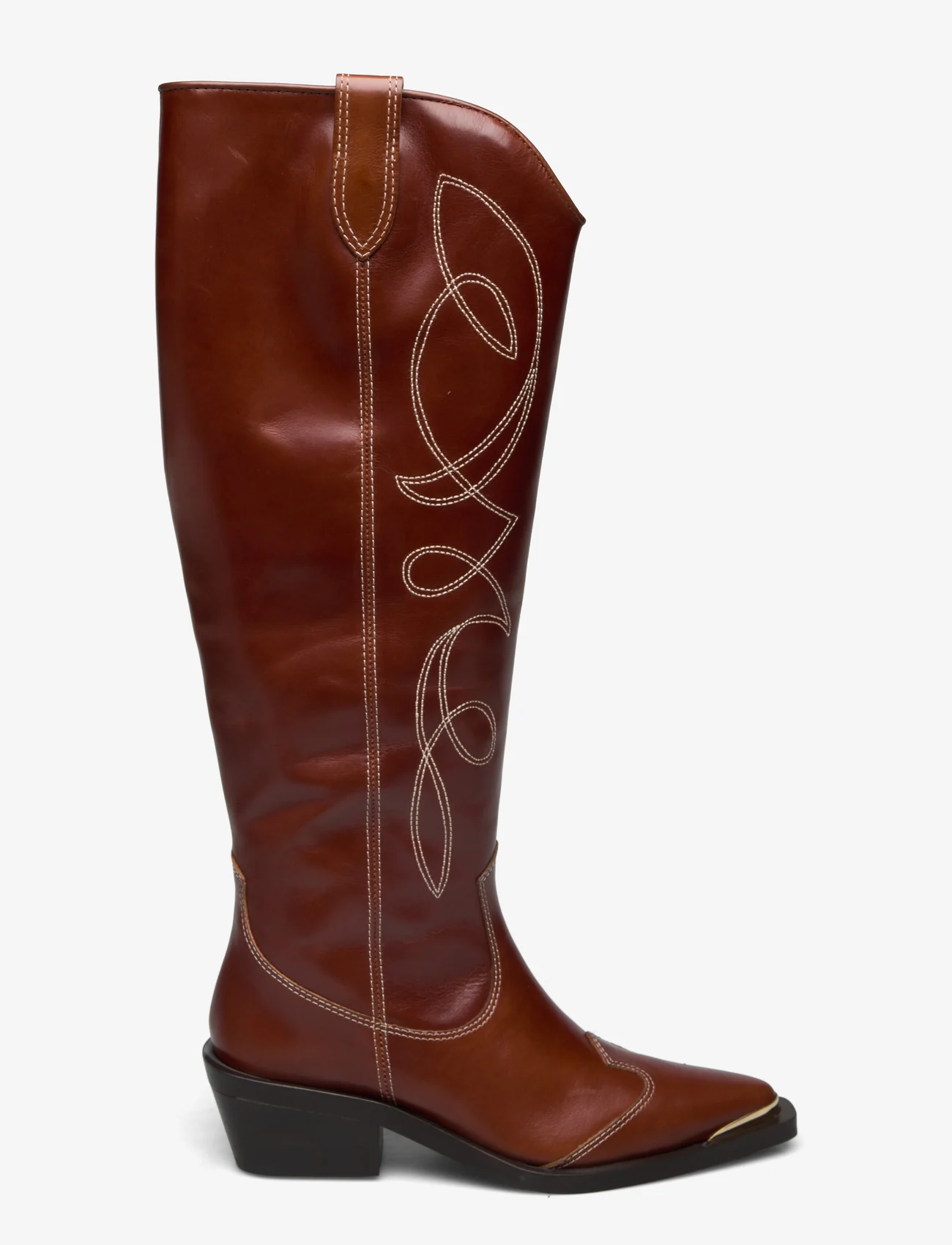 Billi Bi - Long Boots - cowboy-boots - cognac bark calf - 1
