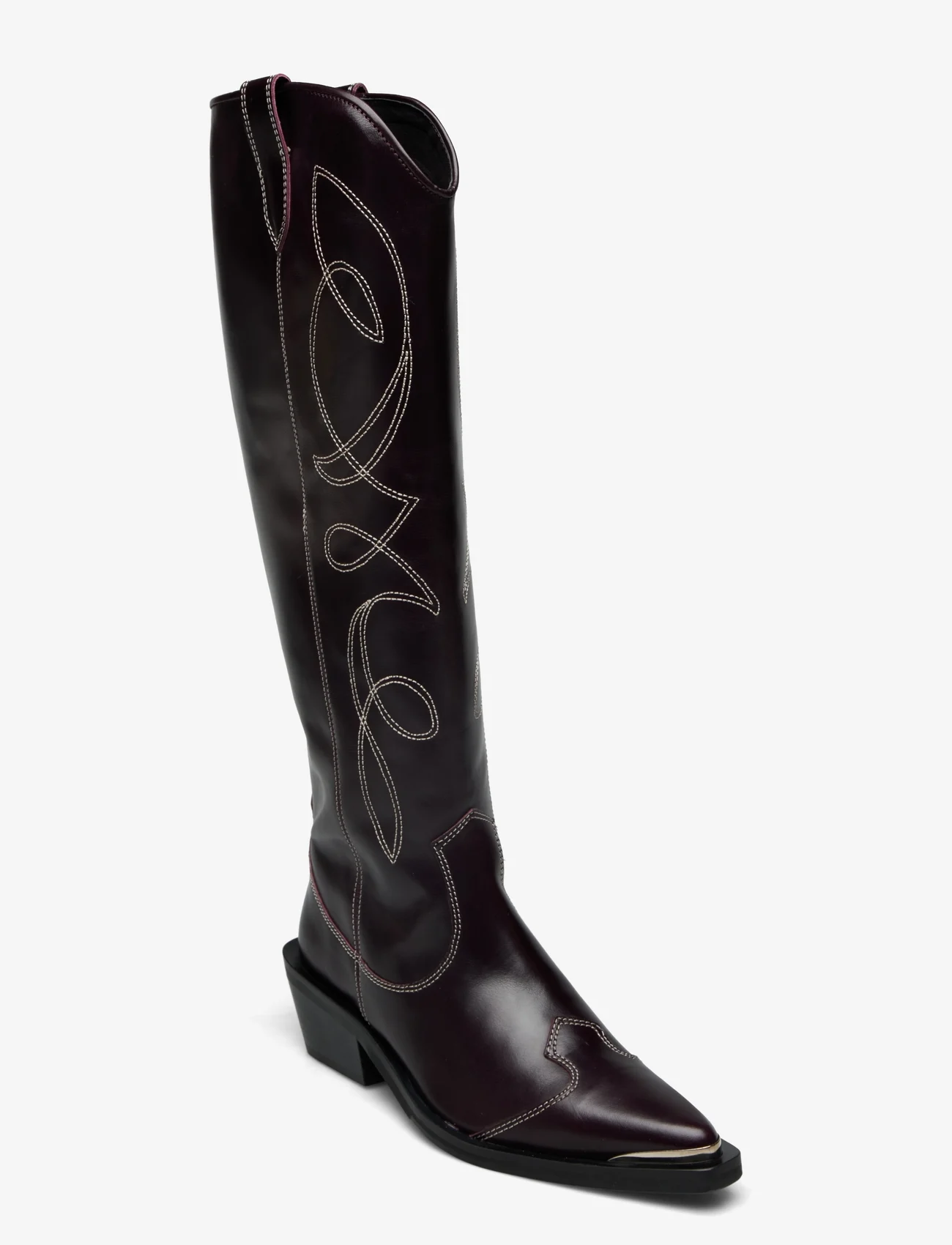Billi Bi - Long Boots - cowboyboots - wine calf - 0