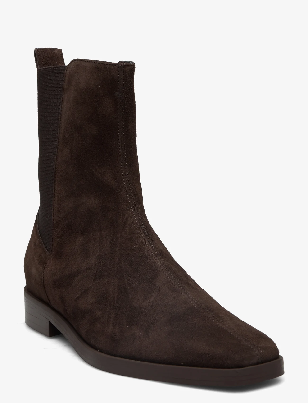 Billi Bi - Boots - flache stiefeletten - dark brown   suede - 0