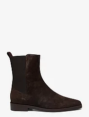 Billi Bi - Boots - platta ankelboots - dark brown   suede - 1