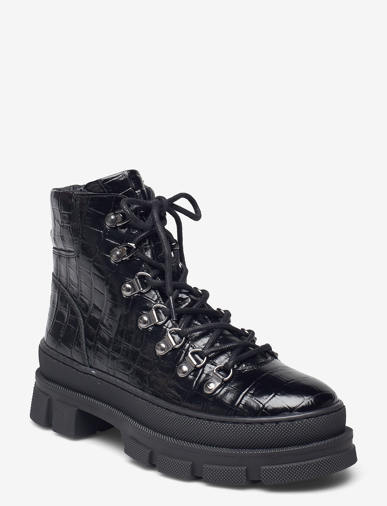Billi Bi - Boots A5389 - buty sznurowane - black croco 30 - 0