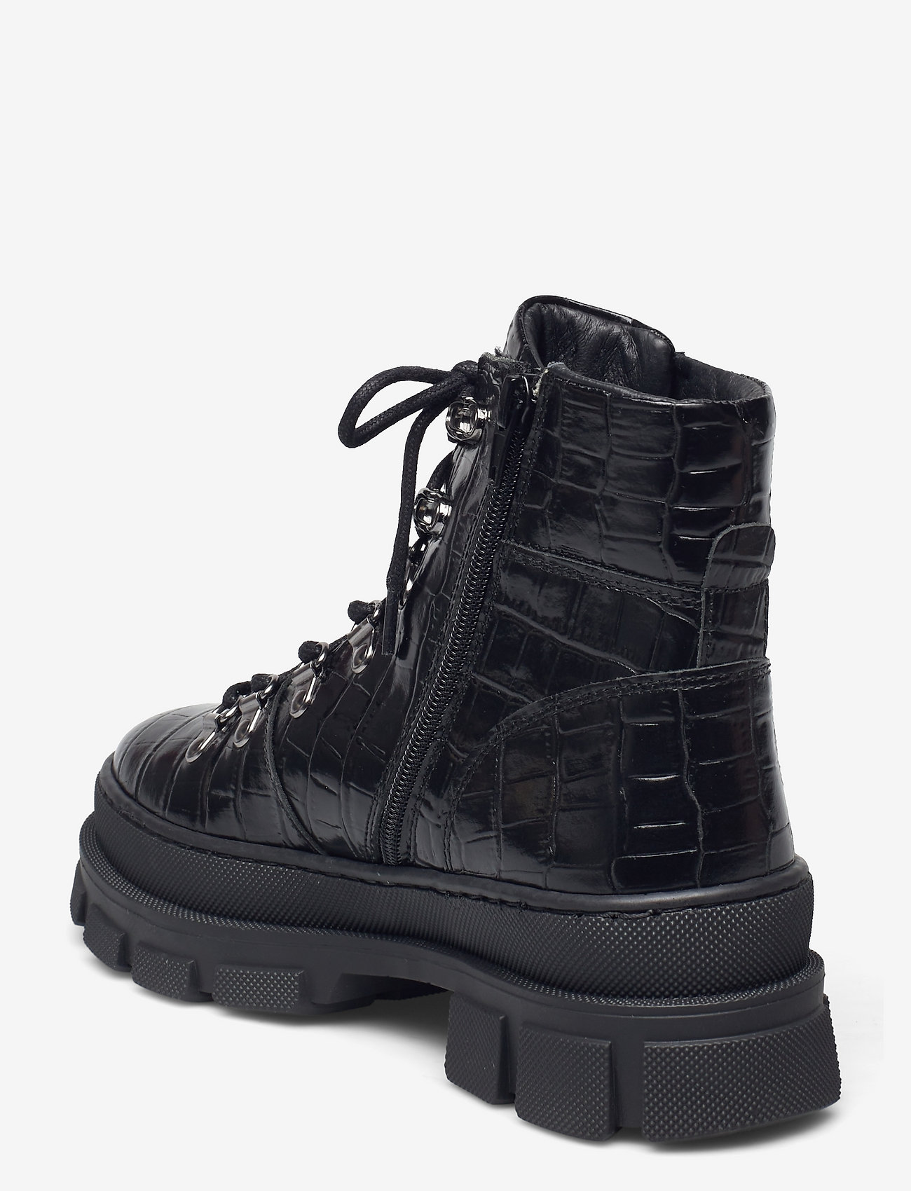 Billi Bi - Boots A5389 - snørestøvler - black croco 30 - 2
