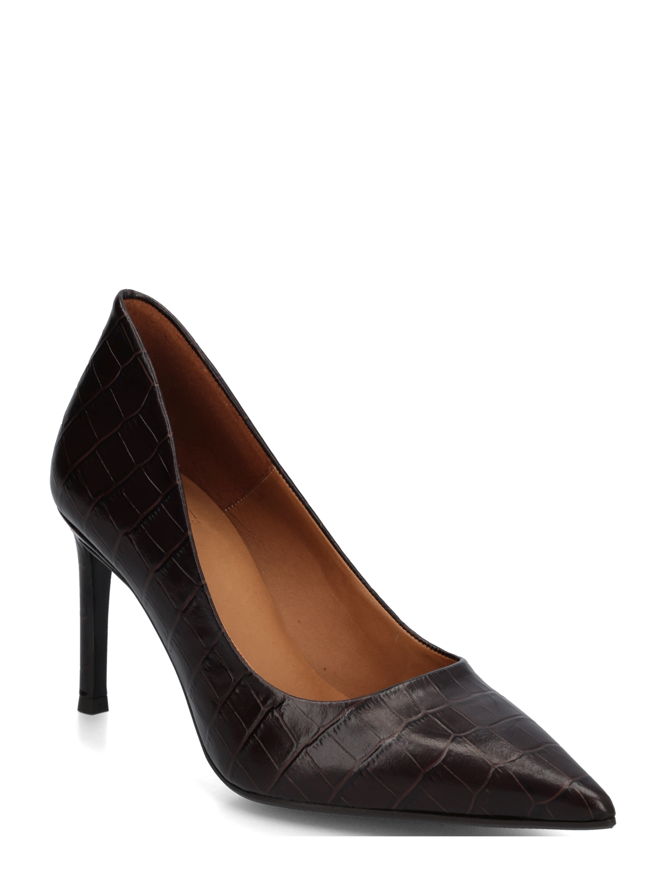 Billi Bi Pumps - Schuhe - BROWN MONTERREY CROCO / brown