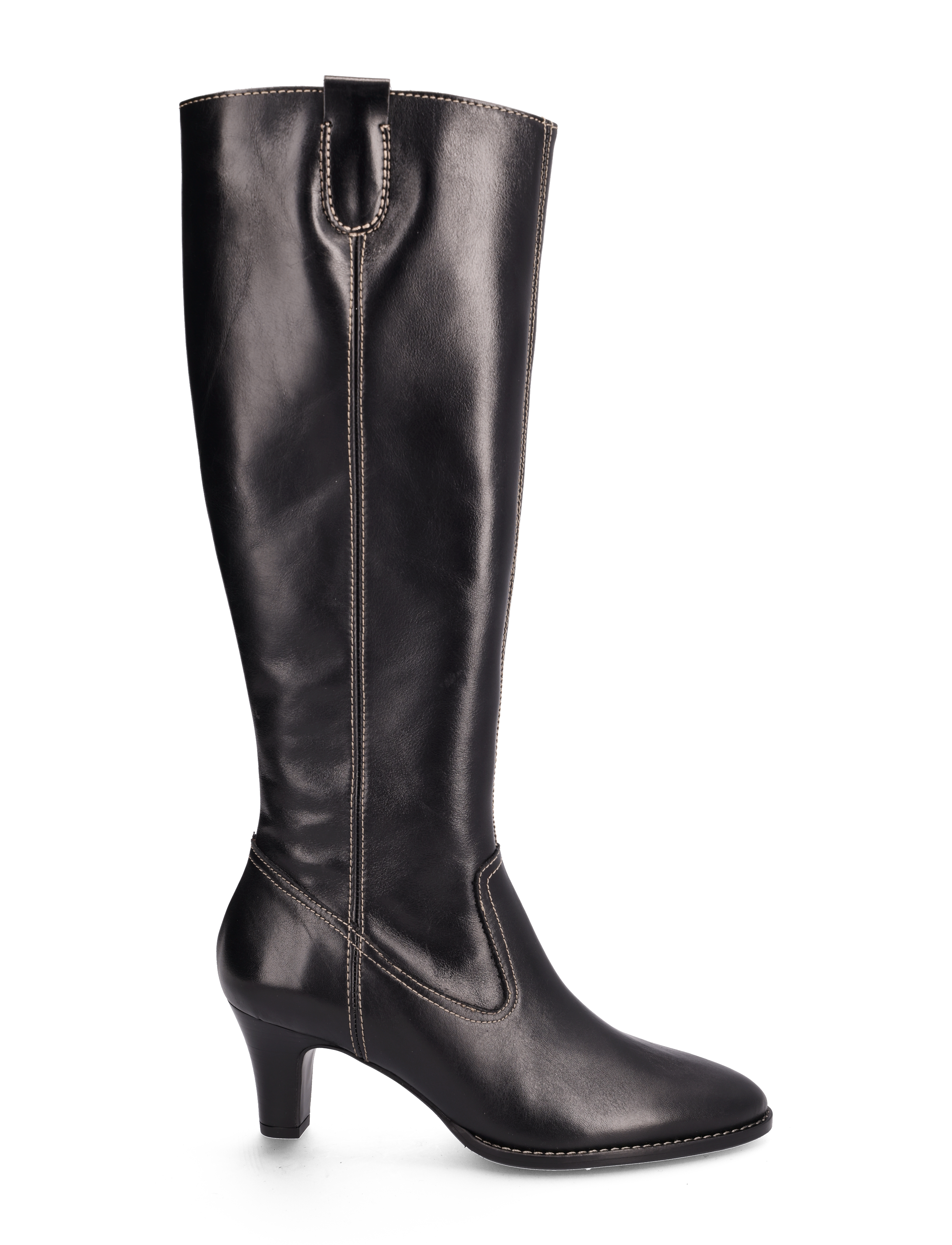 Billi Bi - Long Boots - black calf/beige - 2