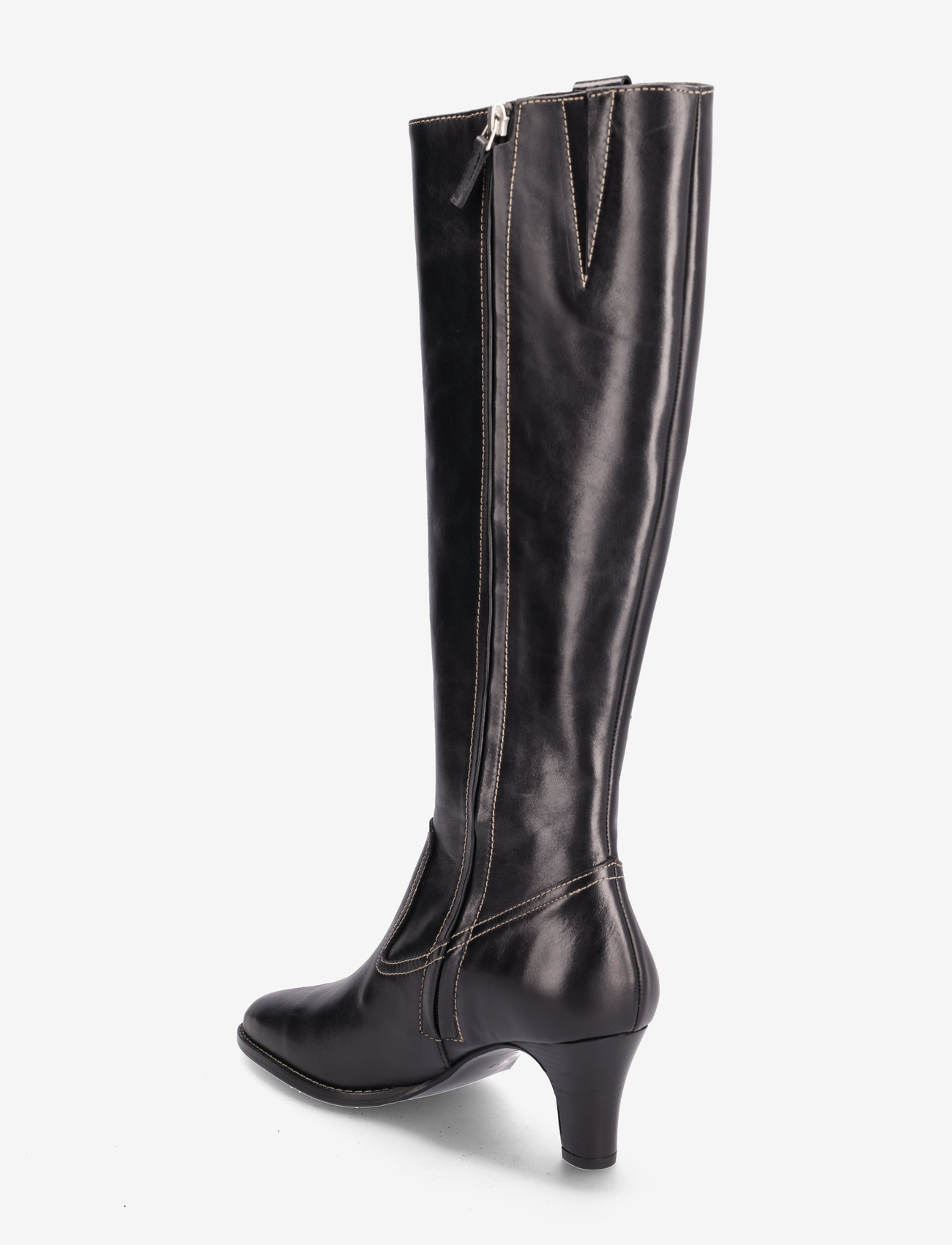 Billi Bi - Long Boots - black calf/beige - 2