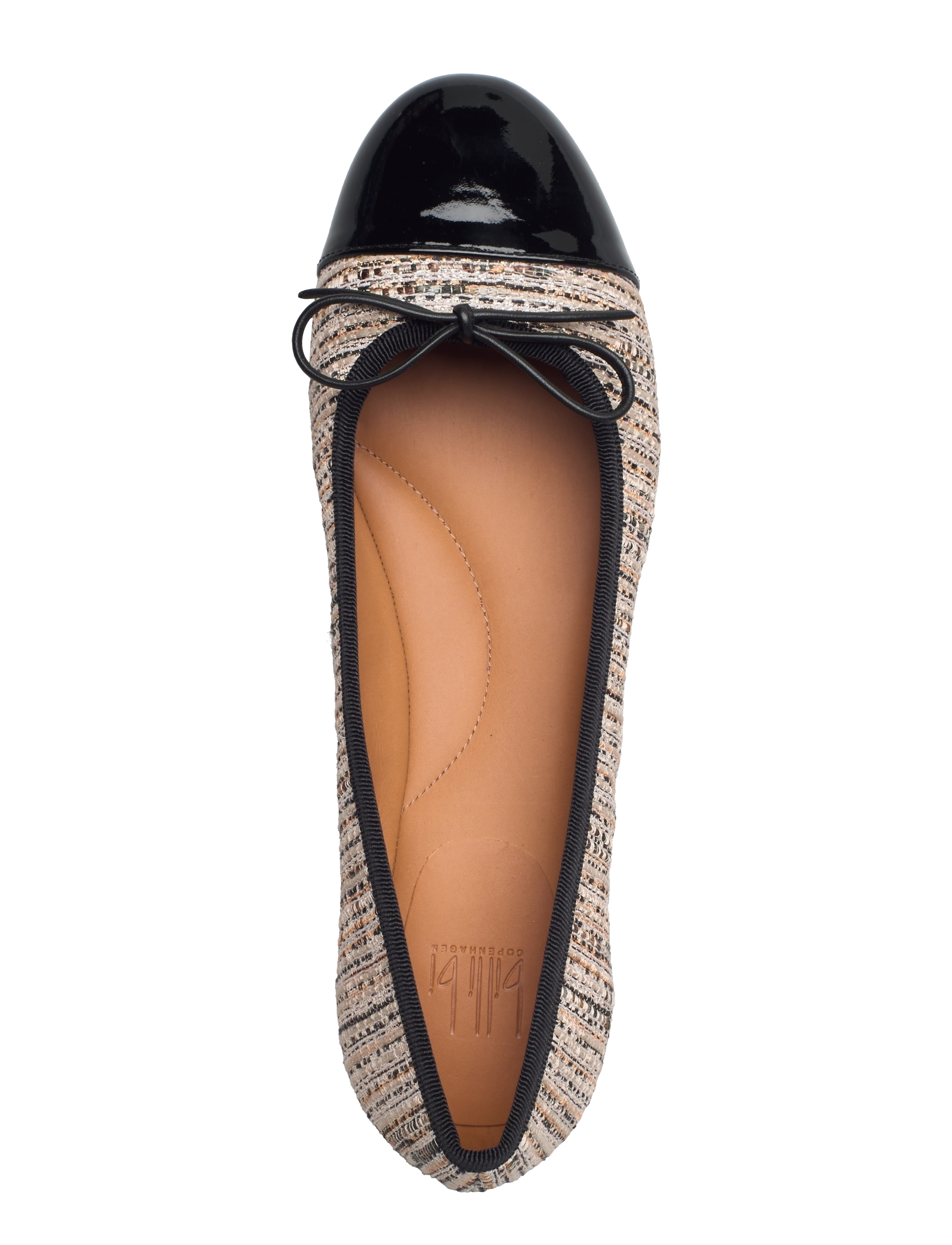 Billi Bi - Ballerina - black patent/bouclÉ - 3