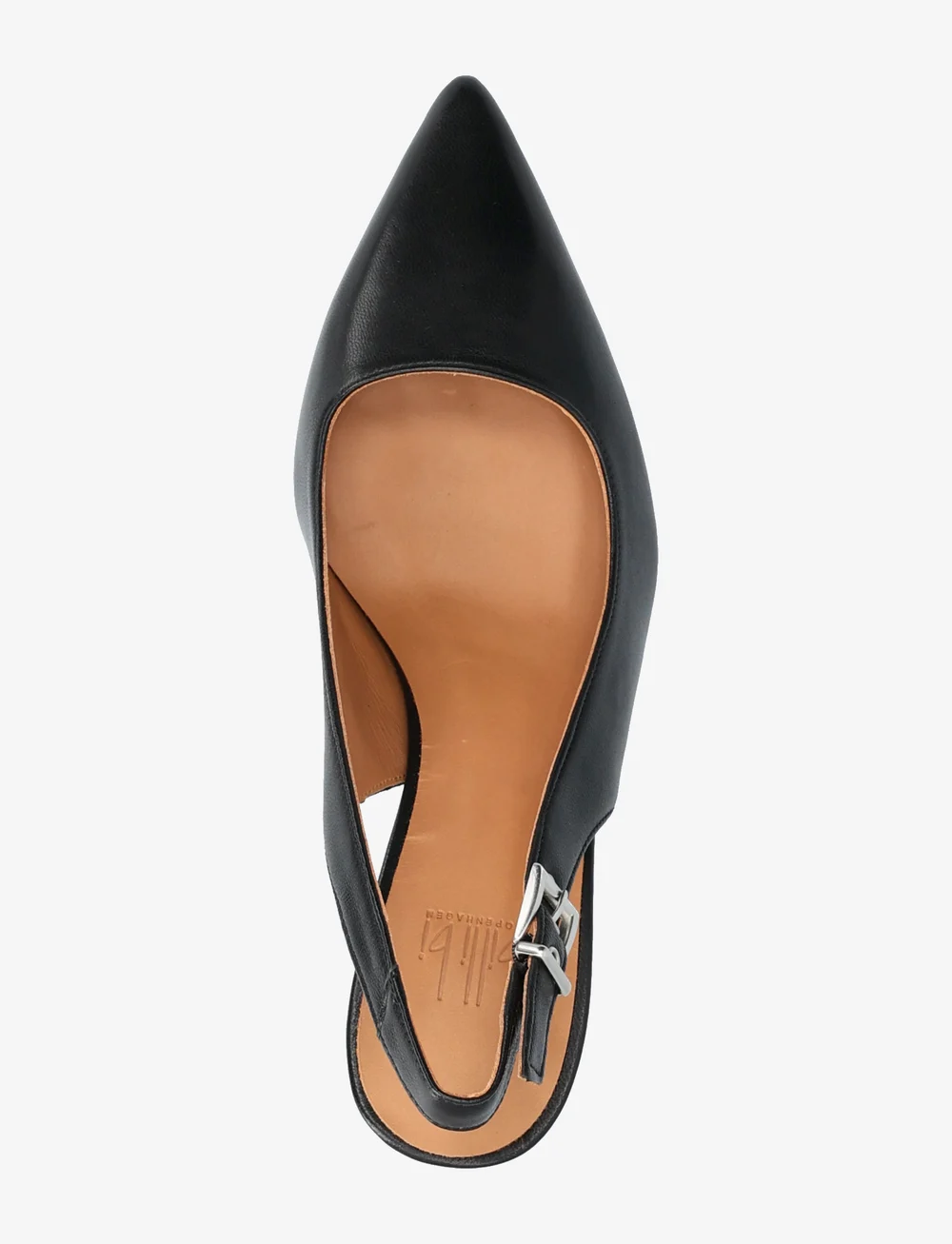 Billi Bi - Sling back - slingbacks med hæle - black nappa - 3