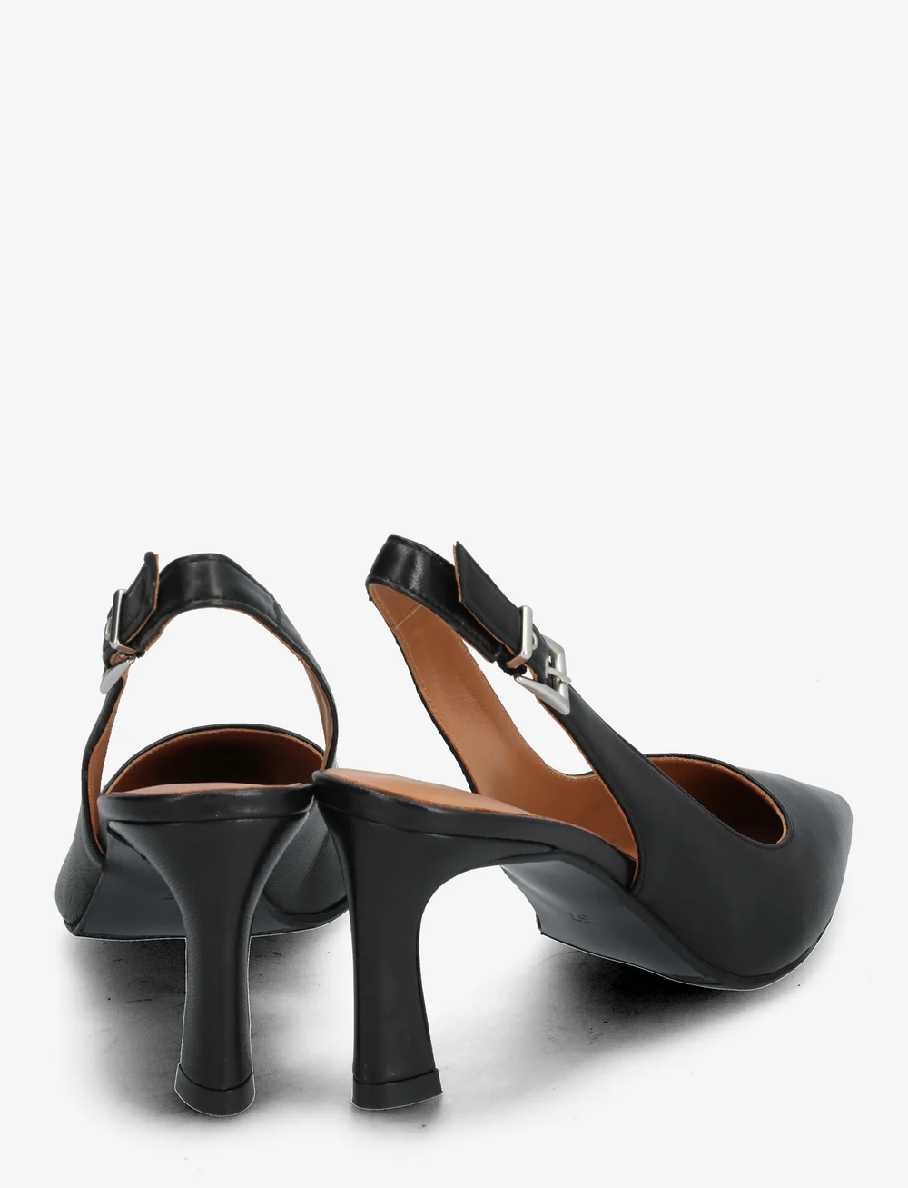 Billi Bi - Sling back - slingbacks med hæle - black nappa - 4