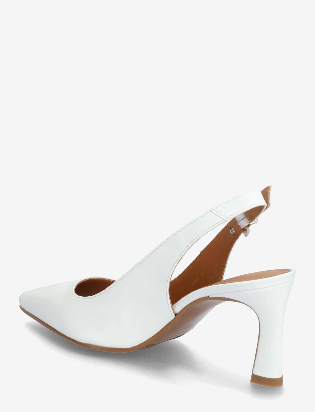 Billi Bi - Sling back - konfirmationstøj - white nappa - 2