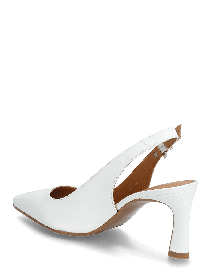 Billi Bi - Sling back - confirmation - white nappa - 2