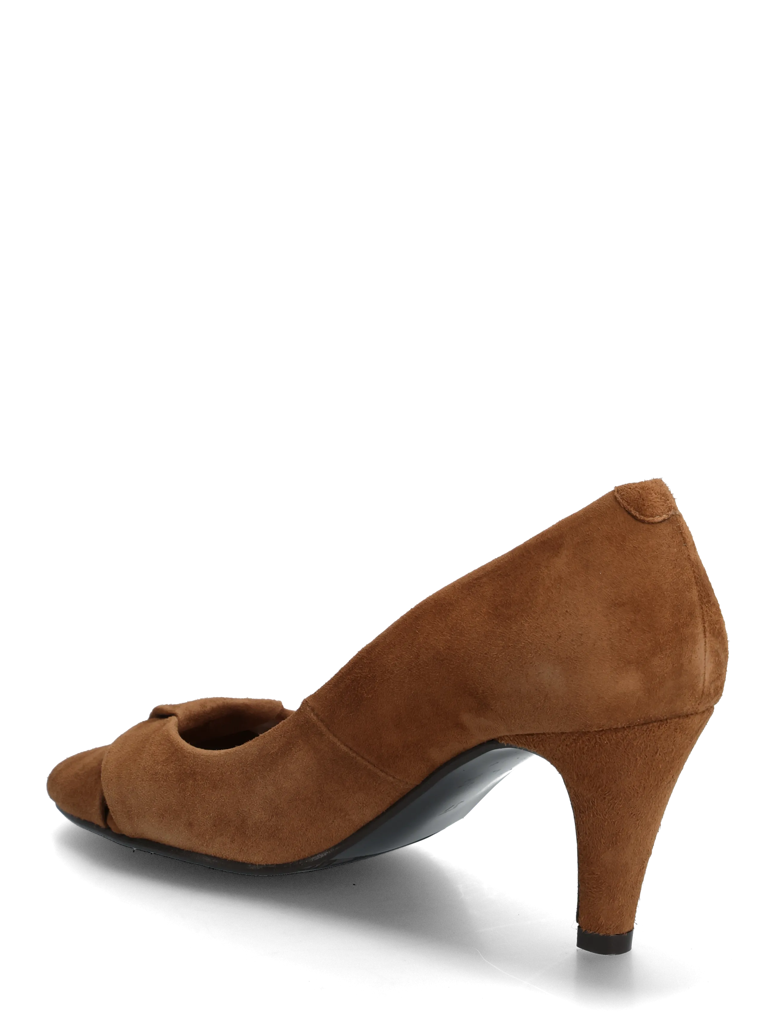 Billi Bi - Pumps - skór með opna tá - dark cognac  suede - 2