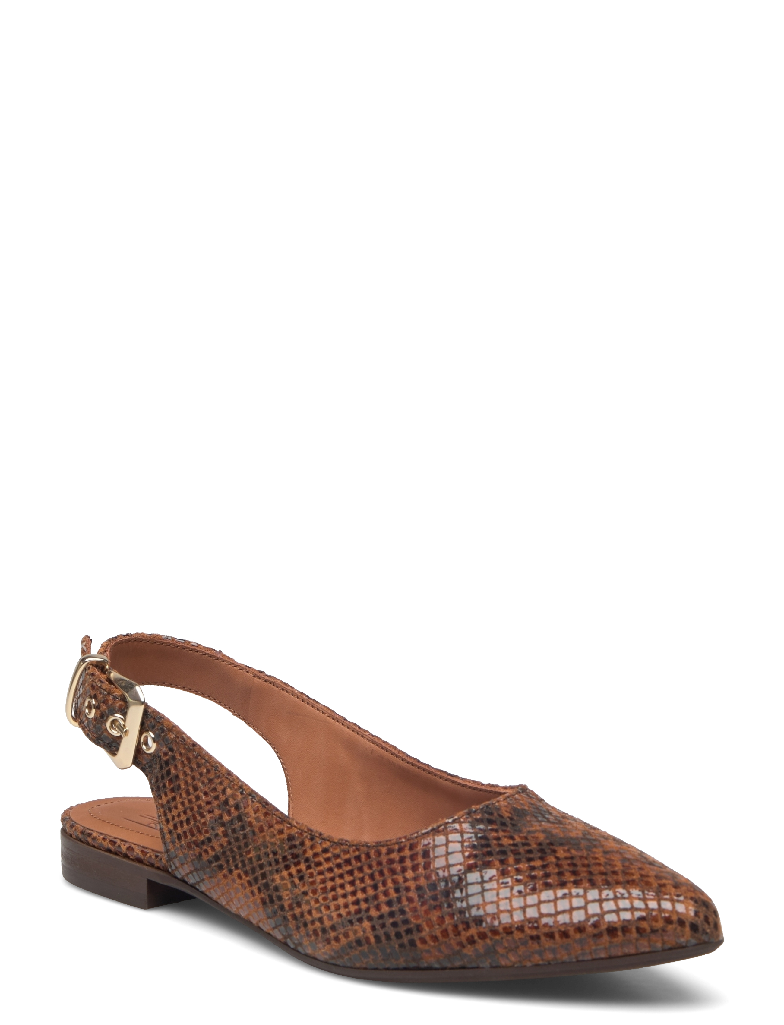 Ballerina - COGNAC SNAKE