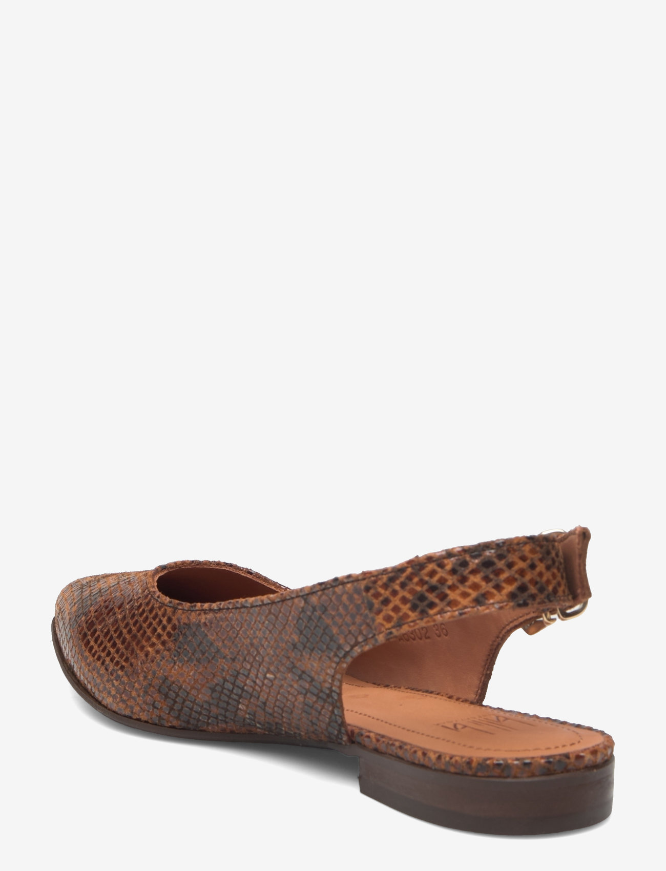 Billi Bi - Ballerina - cognac snake - 2