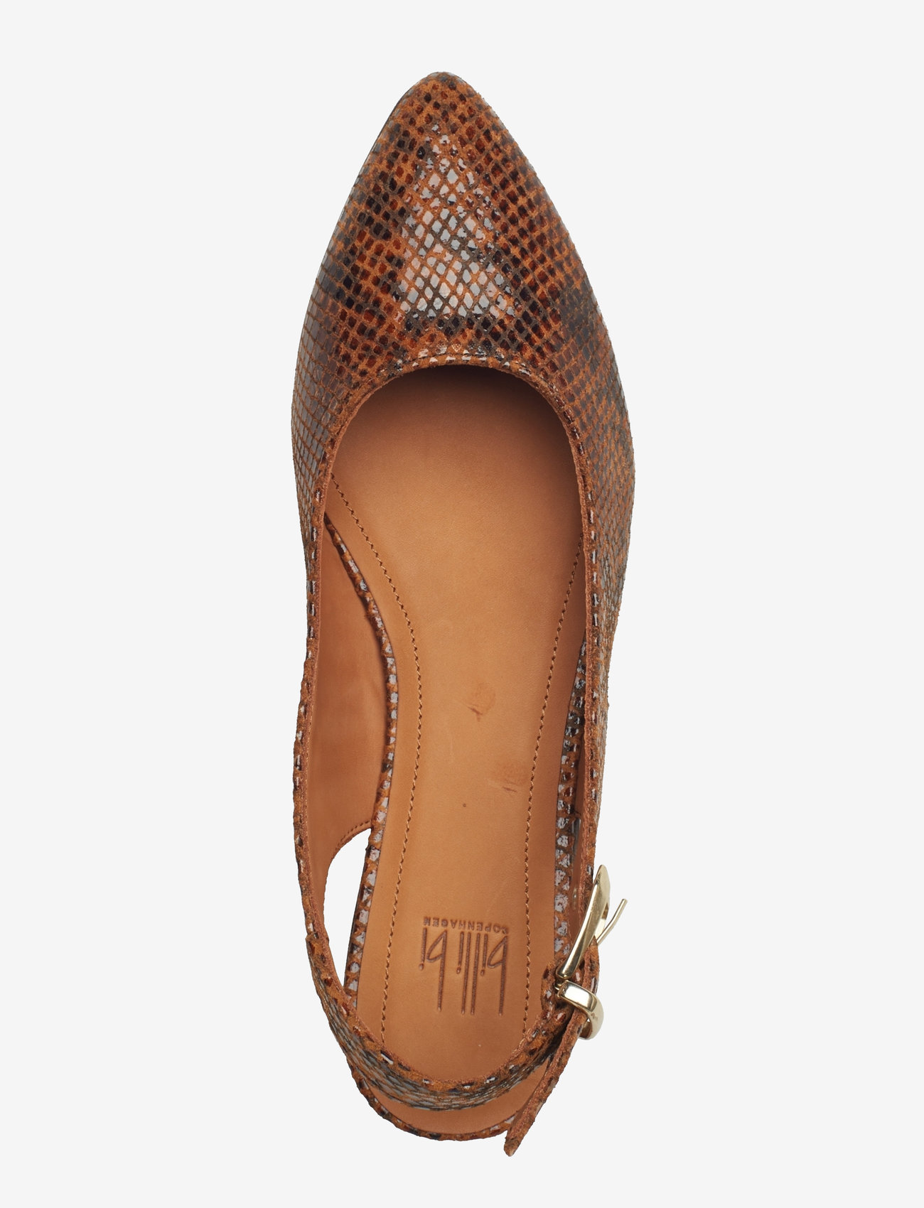 Billi Bi - Ballerina - cognac snake - 3