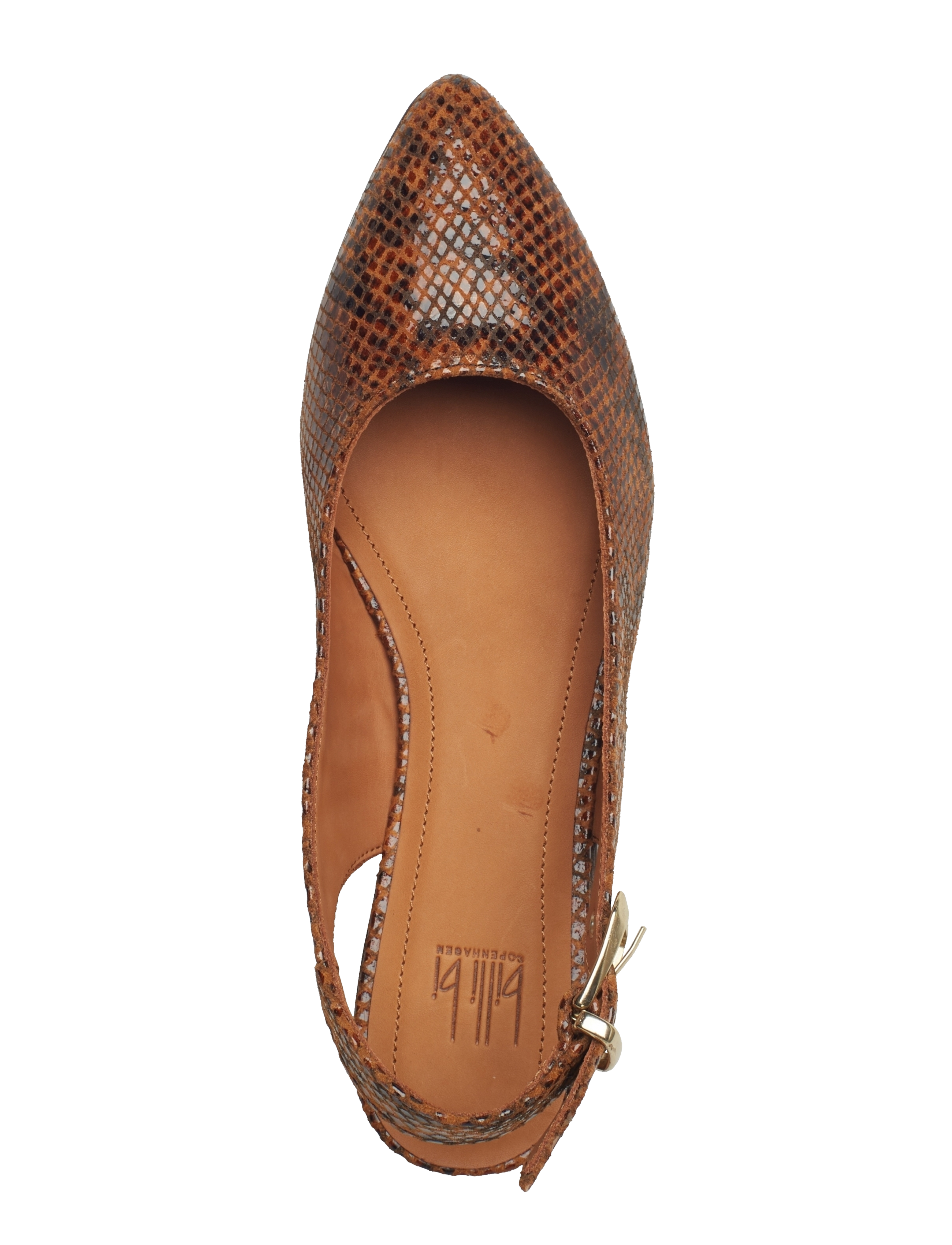 Billi Bi - Ballerina - cognac snake - 3