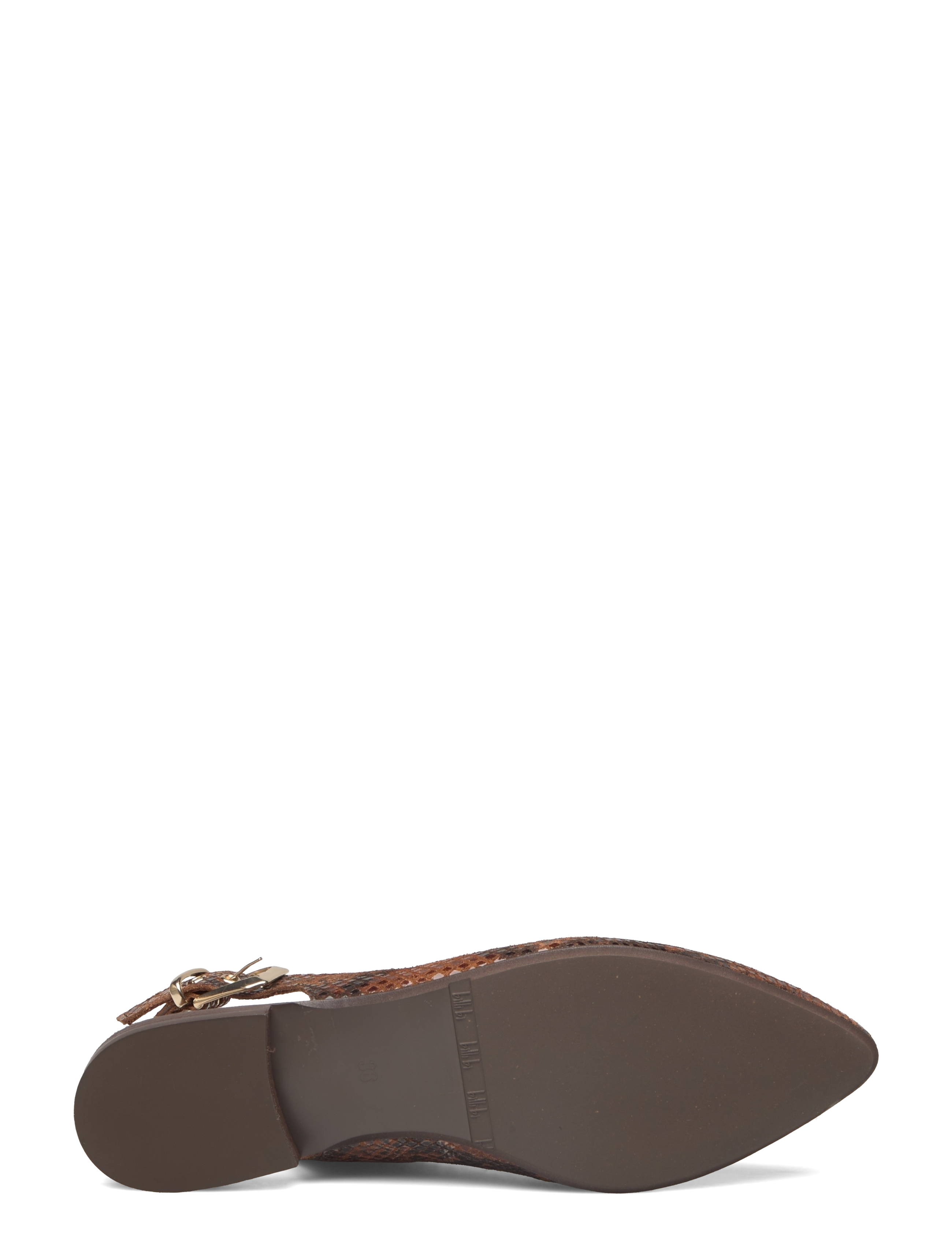 Billi Bi - Ballerina - cognac snake - 4