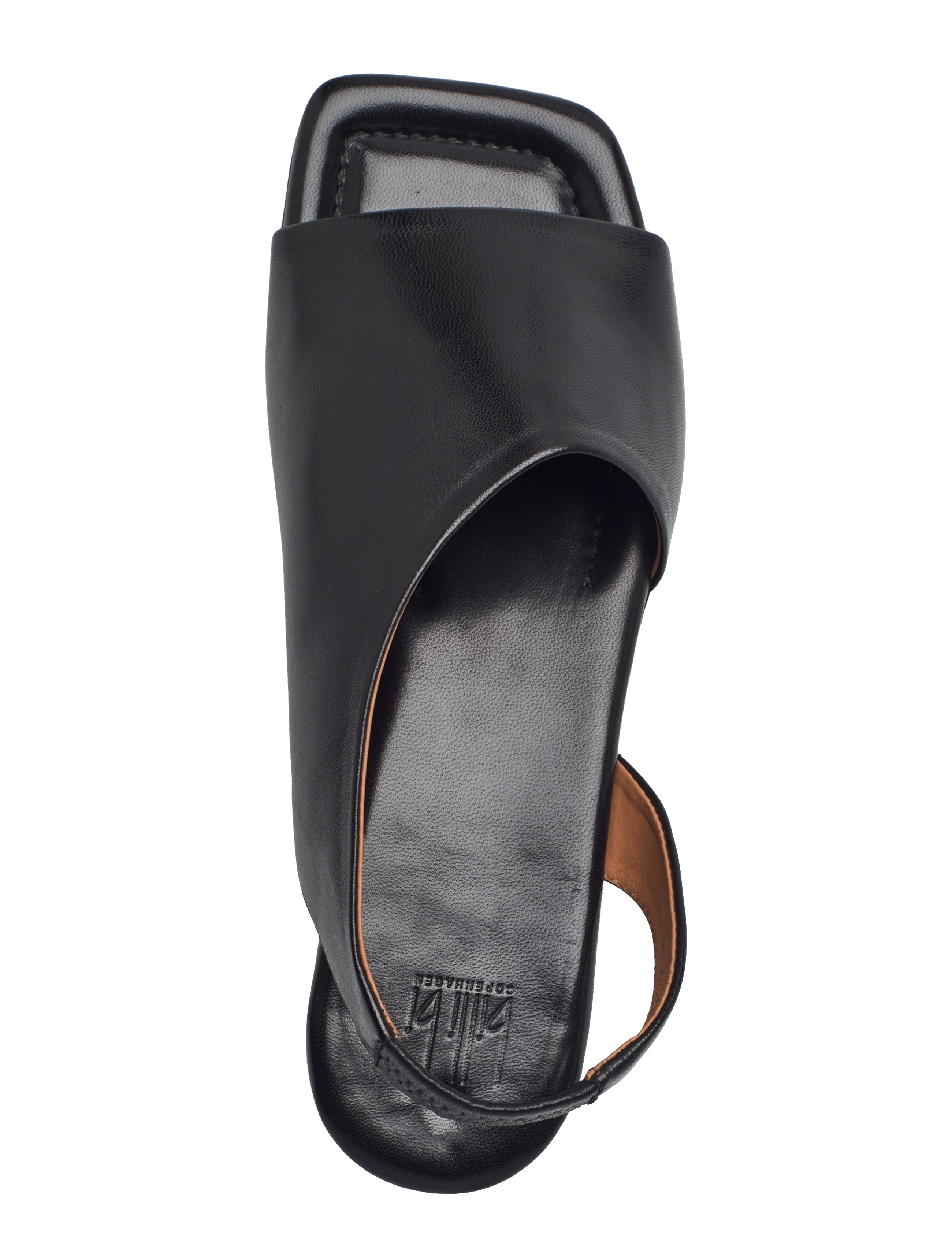 Billi Bi - Sandals - lygiapadės basutės - black nappa - 3
