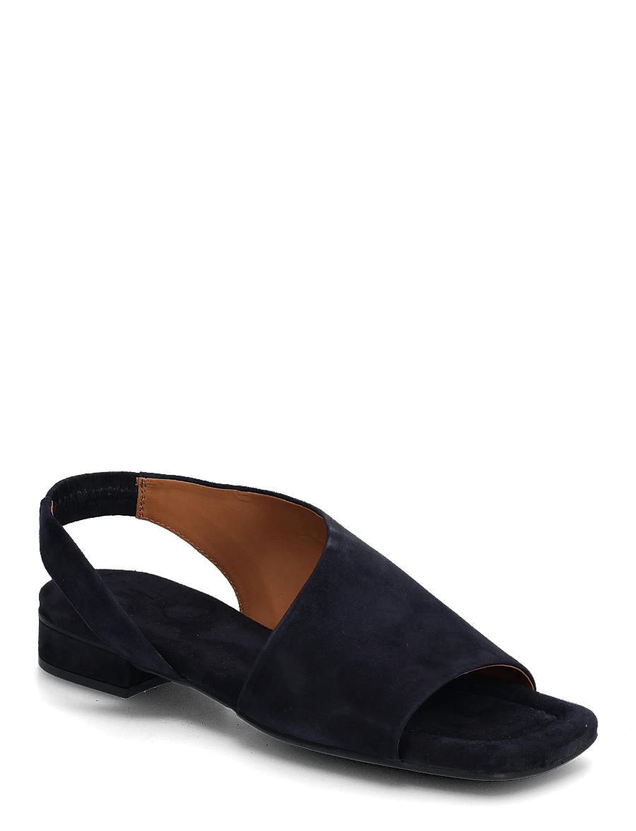 Billi Bi - Sandals - flache sandalen - navy suede - 0